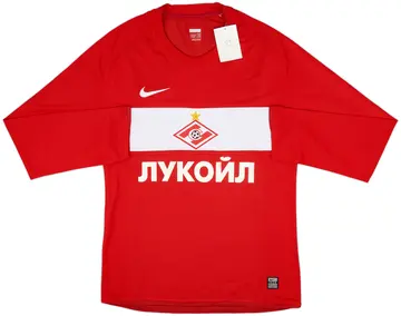 2009 Spartak Moscow Player Issue Home L/S Shirt (L)