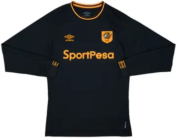 2018-19 Hull City Away L/S Shirt - 10/10 - (S)