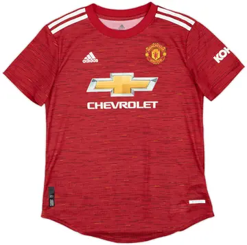 2020-21 Manchester United Authentic Home Shirt - 10/10 - (Women's S)