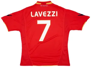 2009-10 Napoli Third Shirt Lavezzi #7 - 10/10 - (M)