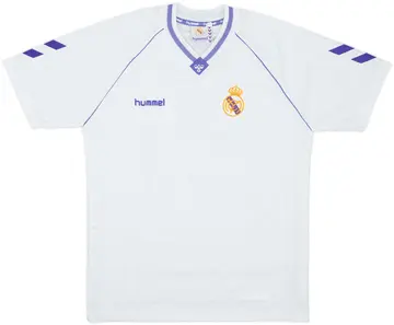 1990-91 Real Madrid Home Shirt - 10/10 - (L)