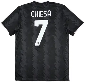 2022-23 Juventus Away Shirt Chiesa #7 - 10/10 - (L)