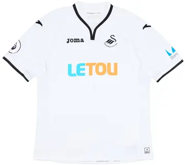 2017-18 Swansea Home Shirt - 10/10 - (XXL)