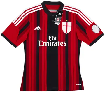 2014-15 AC Milan Home Shirt (S)