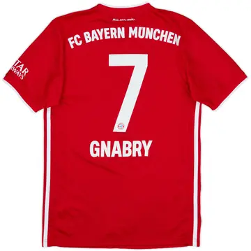 2020-21 Bayern Munich Home Shirt Gnabry #7 - 10/10 - (S)