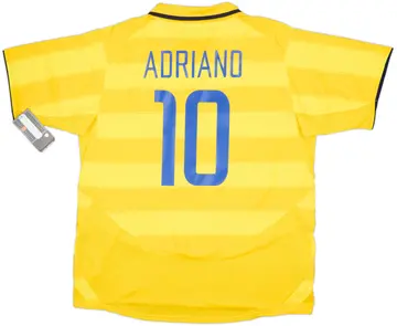 2003-04 Inter Milan Away Shirt Adriano #10 (XL)