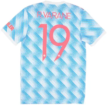 2021-22 Manchester United Away Shirt R.Varane #19 (S)