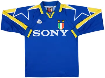 1996-97 Juventus Away L/S Shirt - 10/10 - (S)