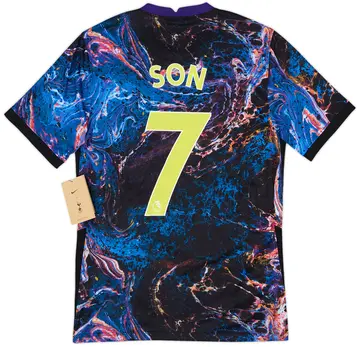 2021-22 Tottenham Away Shirt Son #7 (S)