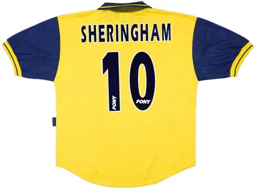 1995-97 Tottenham Third Shirt Sheringham #10 - 10/10 - (L)