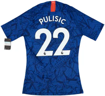 2019-20 Chelsea Player Issue Home Shirt Pulisic #22 (M)