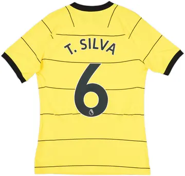 2021-22 Chelsea Player Issue Away Shirt T.Silva #6 - 10/10 - (M)