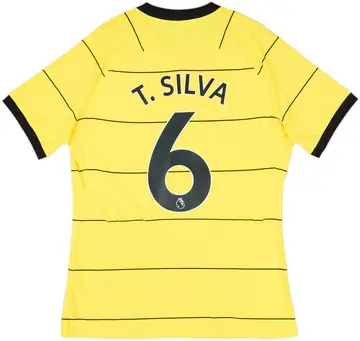 2021-22 Chelsea Player Issue Away Shirt T.Silva #6 - 10/10 - (L)