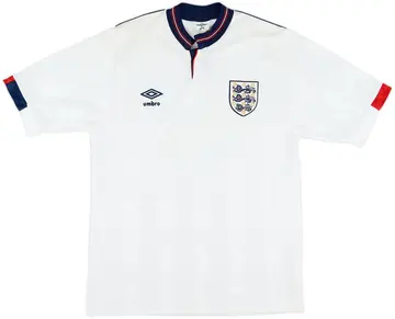 1987-90 England Home Shirt - 10/10 - (M)