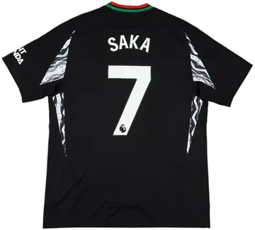 2024-25 Arsenal Away Shirt Saka #7 - 10/10 - (XL)