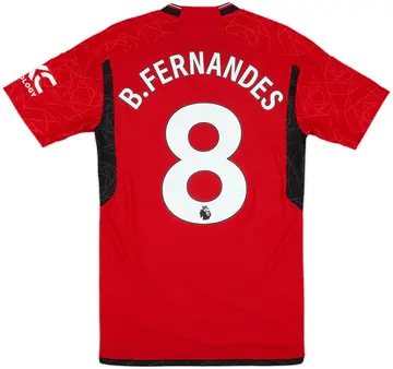 2023-24 Manchester United Authentic Home Shirt B.Fernandes #8 - 10/10 - (S)