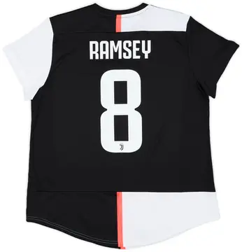 2019-20 Juventus Home Shirt Ramsey #8 (Women's XL)