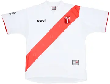 2004-06 Peru Home Shirt #7 - 10/10 - (XL)