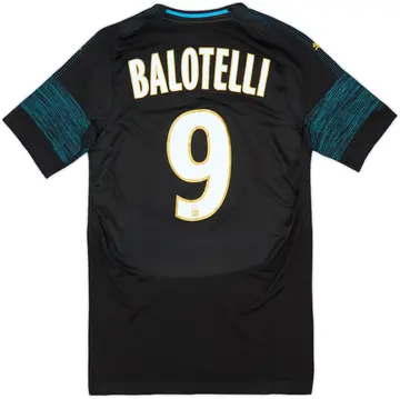2018-19 Olympique Marseille EvoKnit Player Issue Away Shirt Balotelli #9 (S)