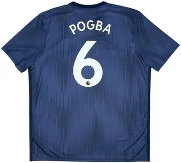 2018-19 Manchester United Third Shirt Pogba #6 (XL)