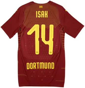 2018-19 Borussia Dortmund Authentic Third Shirt Isak #14 (M)
