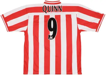 1999-00 Sunderland Home Shirt Quinn #9 - 10/10 - (XXL)