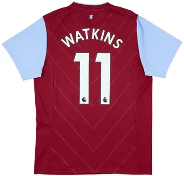2022-23 Aston Villa Home Shirt Watkins #11 - 10/10 - (L)