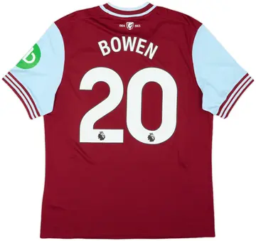 2024-25 West Ham Home Shirt Bowen #20 (XL)