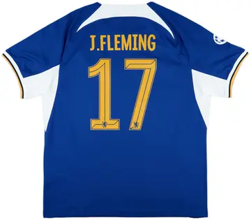 2023-24 Chelsea Home Shirt J.Fleming #17 - 10/10 - (XL)