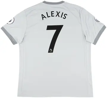 2017-18 Manchester United Third Shirt Alexis #7 (XL)