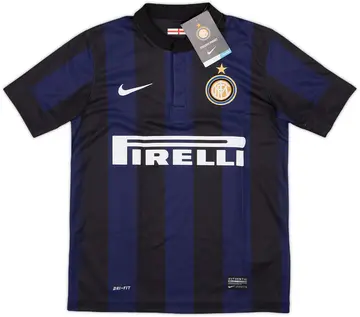 2013-14 Inter Milan Home Shirt (S.Boys)
