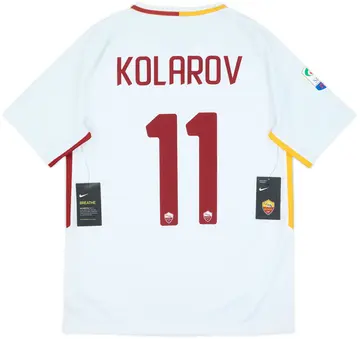 2017-18 Roma Away Shirt Kolarov #11 (M)