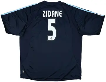2003-04 Real Madrid Away Shirt Zidane #5 (XL)