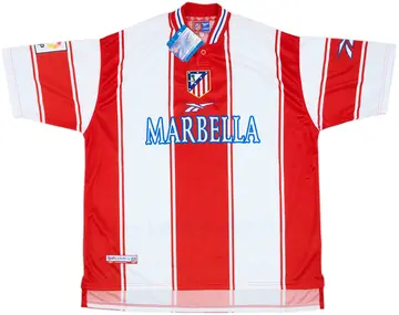 1999-00 Atletico Madrid Home Shirt (XXL)
