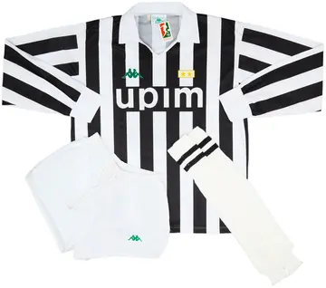 1991-92 Juventus Basic Home Full Kit (L)