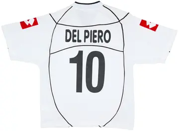 2002-03 Juventus Away Shirt Del Piero #10 (M)
