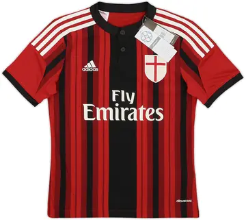 2014-15 AC Milan Home Shirt (M.Boys)