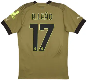 2022-23 AC Milan Third Shirt R.Leao #17 (S)