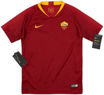 2018-19 Roma Home Shirt (M.Boys)