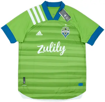 2020-21 Seattle Sounders Authentic Home Shirt (L)