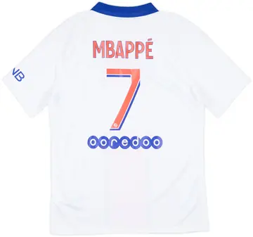 2020-21 Paris Saint-Germain Away Shirt Mbappe #7 (M)