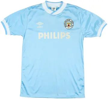1985-87 Manchester City Home Shirt - 10/10 - (S)