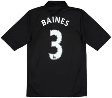 2012-13 Everton Away Shirt Baines #3 - 10/10 - (S)