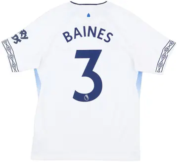2018-19 Everton Third Shirt Baines #3 - 10/10 - (S)