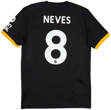 2019-20 Wolves Away Shirt Neves #8 - 10/10 - (S)