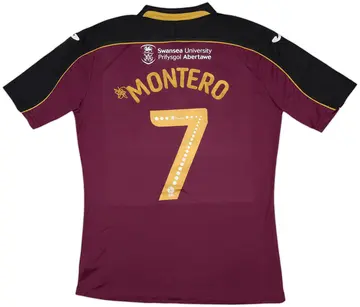 2018-19 Swansea Third Shirt Montero #7 (L)