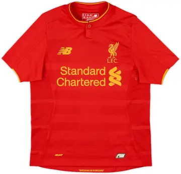 2016-17 Liverpool Home Shirt - 10/10 - (M.Boys)