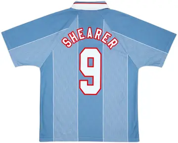 1996-97 England Away Shirt Shearer #9 - 10/10 - (L)