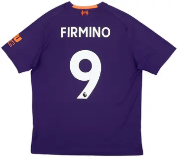 2018-19 Liverpool Away Shirt Firmino #9 - 10/10 - (M)