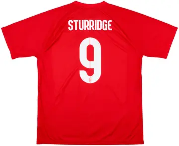 2014-15 England Away Shirt Sturridge #9 - 10/10 - (XL)